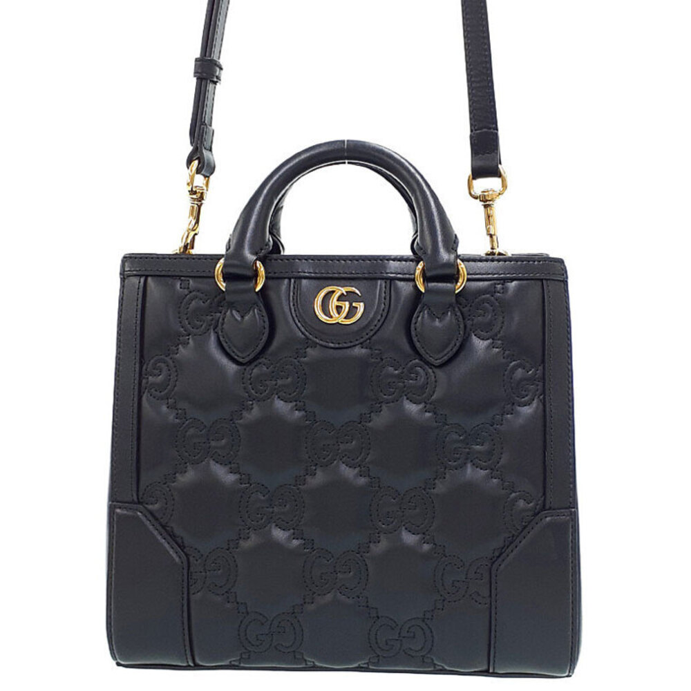 GUCCI GG Matelasse Top Handle Bag